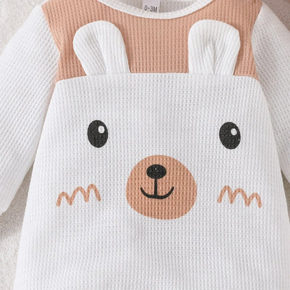 Cute Romper Unisex Bear Ear Baby 0-18 Months