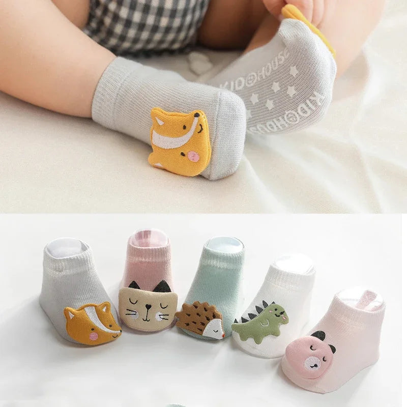 Cartoon Animal Baby Socks